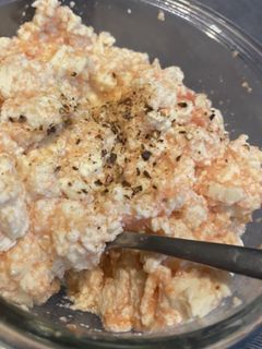 バター風味の明太子と豆腐和え-レシピのメイン写真