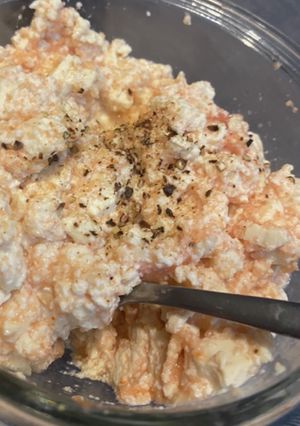 バター風味の明太子と豆腐和え-レシピのメイン写真