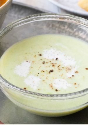 枝豆とじゃがいもの冷製スープ-レシピのメイン写真