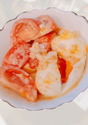 トマトとタマゴの和風マヨサラダ-レシピのメイン写真