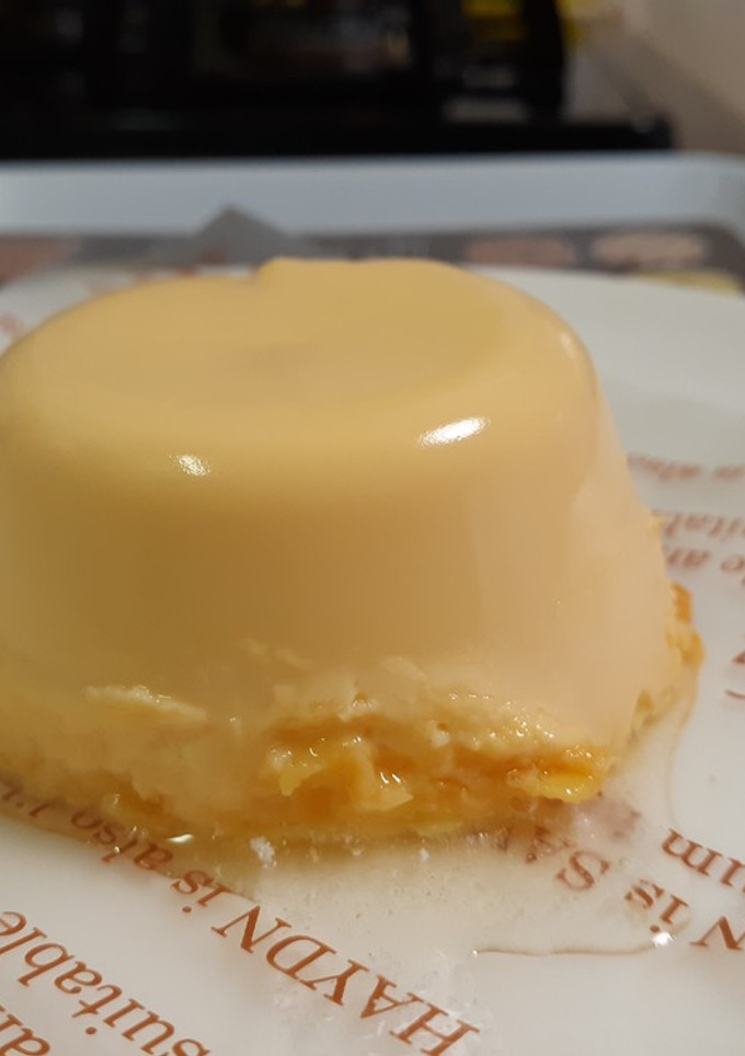 冷凍して解凍してみたプリン♡-レシピのメイン写真