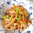 +食物繊維 さつまいもと根菜のきんぴら