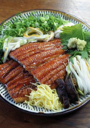 うなぎそうめん-レシピのメイン写真