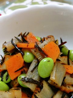 かんぴょう入れて☆ひじきの炒め煮-レシピのメイン写真