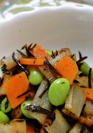 かんぴょう入れて☆ひじきの炒め煮-レシピのメイン写真