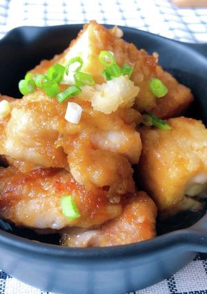 あざとメニュー！鶏肉と厚揚げのみぞれ煮-レシピのメイン写真