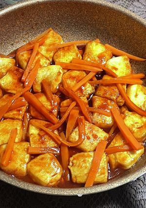 韓国の香り!甘辛ヤンニョム豆腐-レシピのメイン写真