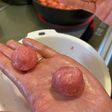 簡単倍速!肉団子、白玉等の丸め方!