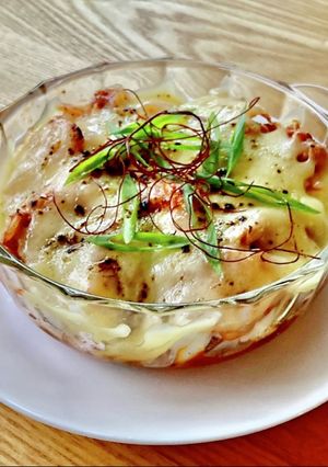 旨辛♡重ねて焼くだけ～♡韓国風グラタン♡-レシピのメイン写真