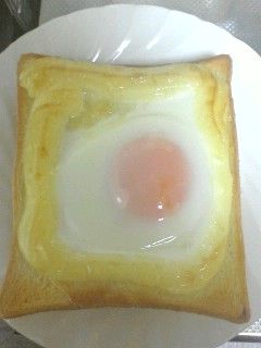 簡単!! マヨネーズdeたまごトースト-レシピのメイン写真