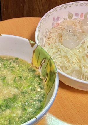 イワシ缶で冷やし素麺-レシピのメイン写真