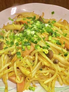 もやしと魚肉ソーセージのカレー炒め-レシピのメイン写真