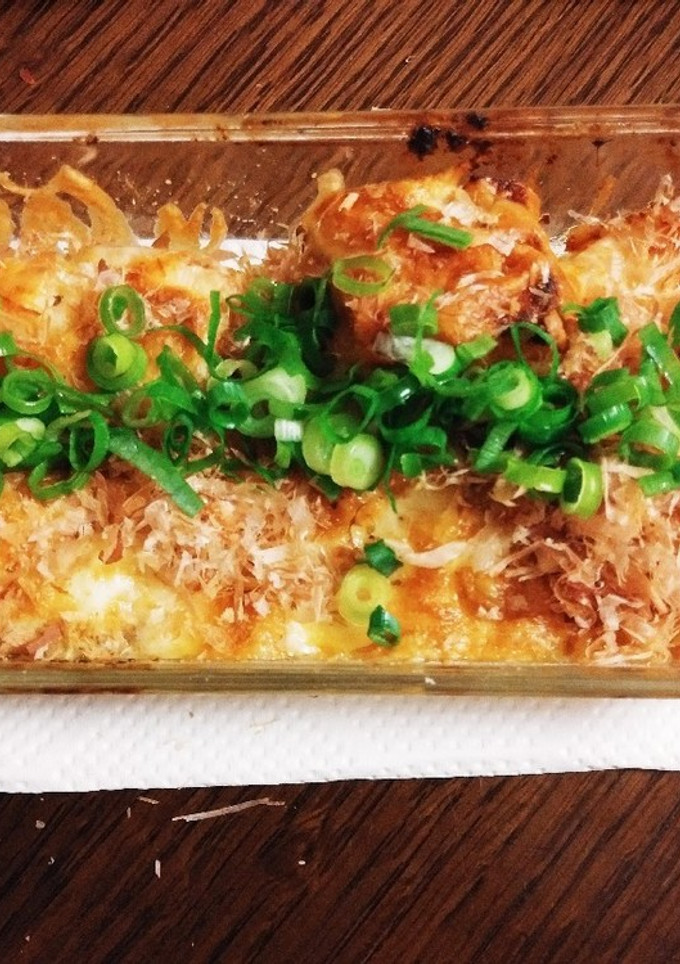 簡単☆キムチと厚揚げのチーズ焼き-レシピのメイン写真