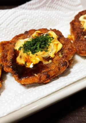 ヘルシー♪納豆お焼き-レシピのメイン写真