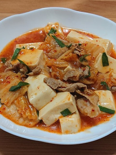 簡単♪ 豚キムチ麻婆豆腐-レシピのメイン写真