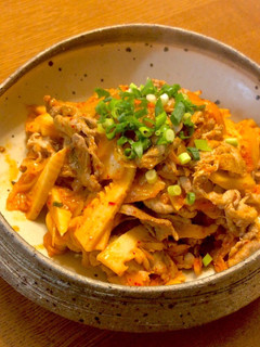 ご飯が進む!豚キムチ-レシピのメイン写真