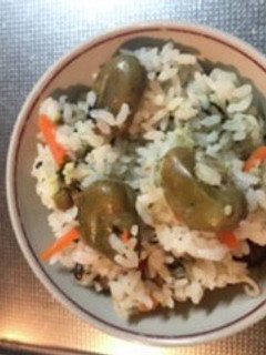 そら豆の炊き込みご飯-レシピのメイン写真