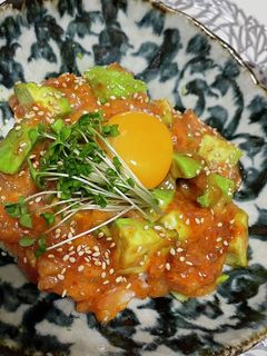 ねぎとろとアボカドのユッケ丼♩-レシピのメイン写真
