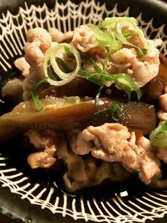 なすと豚肉の甘辛煮-レシピのメイン写真