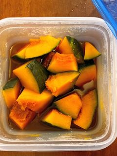 レンジde簡単☆かぼちゃ煮(常備菜)-レシピのメイン写真