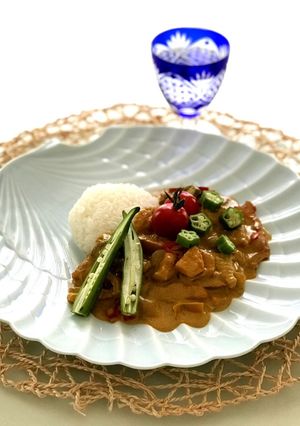 簡単♡夏野菜のココナッツミルクカレー-レシピのメイン写真