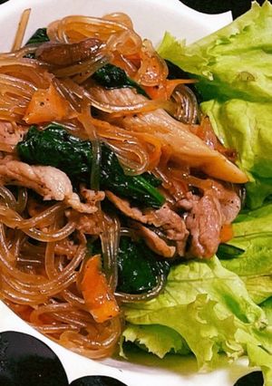 簡単に作れる！韓国料理チャプチェ☆-レシピのメイン写真