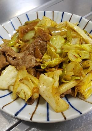 五香粉香る肉野菜炒め-レシピのメイン写真