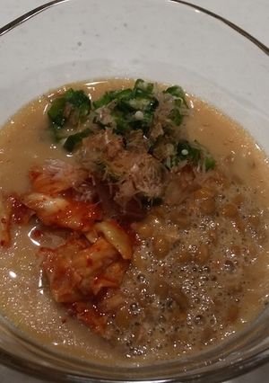 ねばとろ～豆乳素麺-レシピのメイン写真