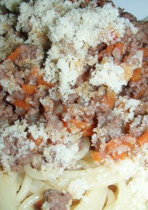 ★我が家のスパゲティーボロネーズ★-レシピのメイン写真