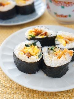 本技キムチで韓国風のりまき豚キムチキンパ-レシピのメイン写真