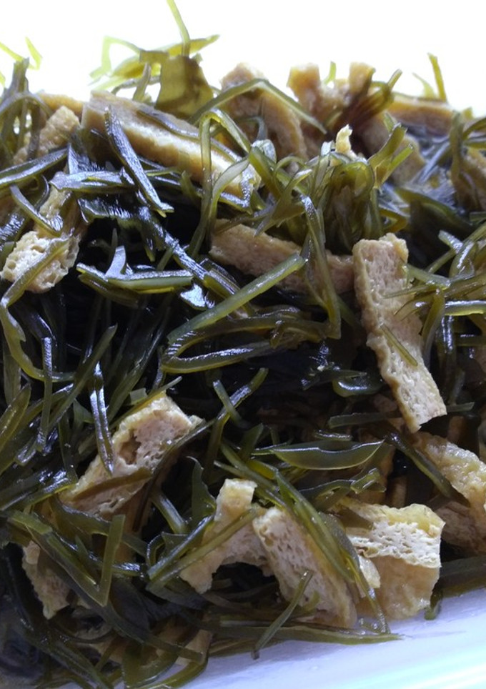 きざみ昆布と油揚げの煮物-レシピのメイン写真