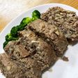 タレも美味しいナス入りミートローフ