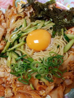豚キムチ汁なし冷麺-レシピのメイン写真