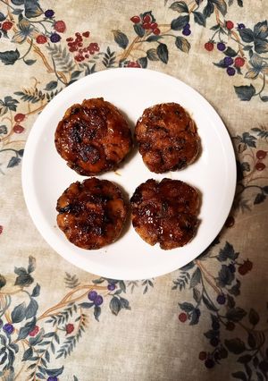 大葉&おから入り鶏ひき肉つくねハンバーグ-レシピのメイン写真