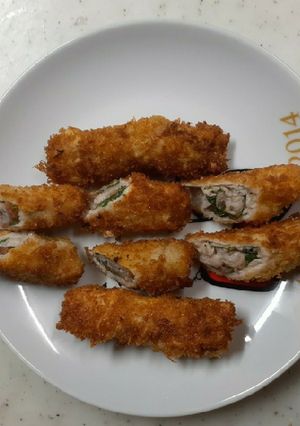 豚ロースの梅しそ巻き-レシピのメイン写真