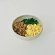 豚ひき肉でつくる、甘辛3色そぼろ丼。
