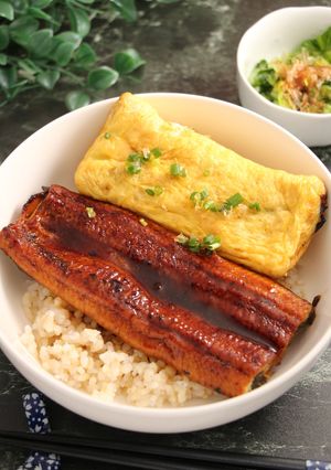 簡単！鰻丼のう巻き添え-レシピのメイン写真