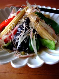茄子とピーマンの焼き浸し-レシピのメイン写真