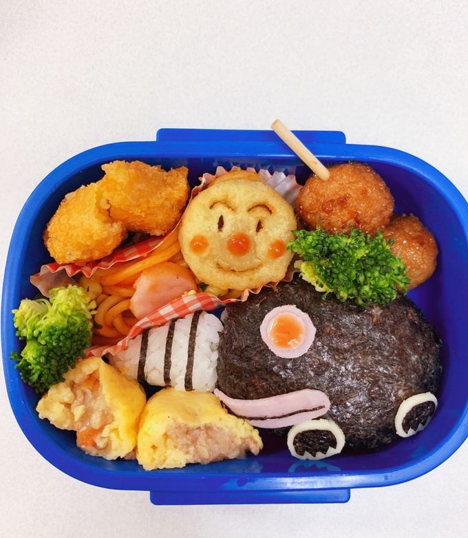 もぐりん♡簡単　アンパンマン　キャラ弁-レシピのメイン写真