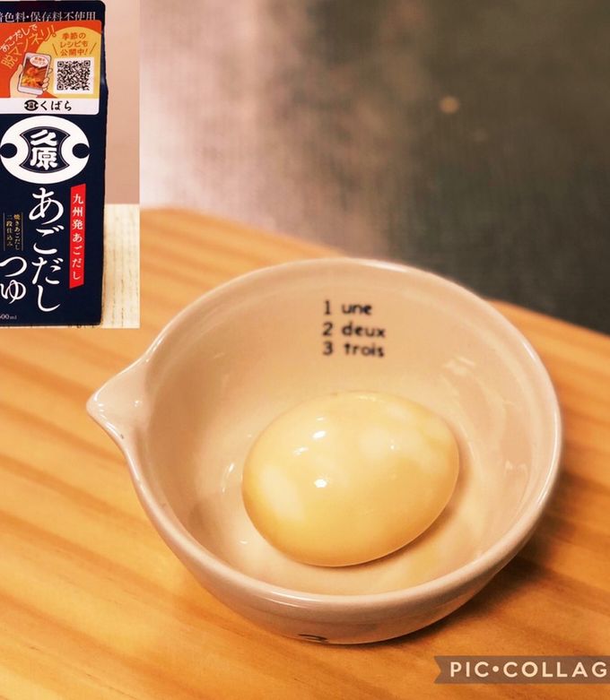 簡単！久原のあごだしつゆ（麺つゆ）で味玉-レシピのメイン写真