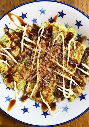 うまいヘルシーオートミールお好み焼き -レシピのメイン写真