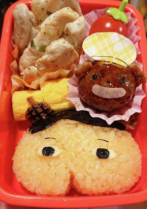 おしりたんていおにぎり弁当!-レシピのメイン写真