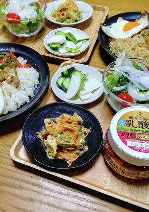 『免疫力もアップ♪キムチ＆アボカドマヨ』-レシピのメイン写真