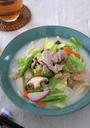 夏のごちそう！冷やしチャンポンうどん-レシピのメイン写真