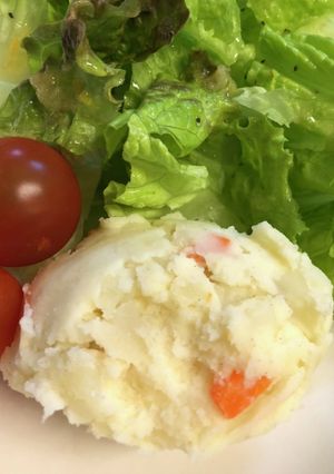 マヨ嫌いの息子が食べるポテトサラダ-レシピのメイン写真