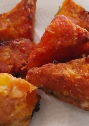 かぼちゃ煮バター焼き-レシピのメイン写真