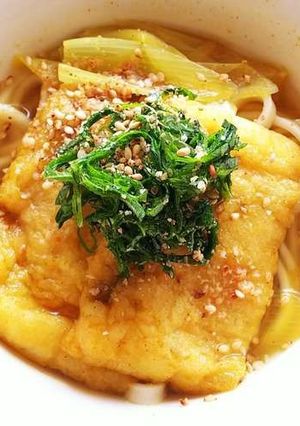 カレーキツネうどん-レシピのメイン写真