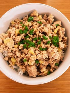 ひき肉丼-レシピのメイン写真
