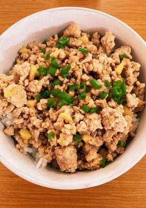 ひき肉丼-レシピのメイン写真