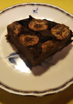 ホケミお豆腐バナナココアケーキ-レシピのメイン写真